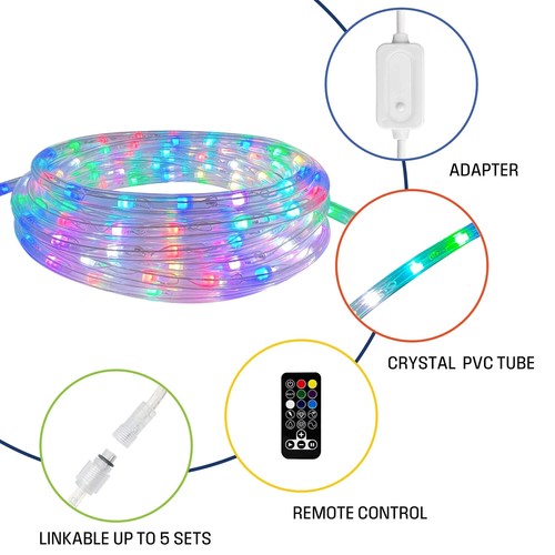 Westinghouse LED Rope Lights Color Changing, 2-Pack - Picture 5 of 8
