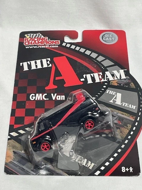 2002 Racing Champions A-TEAM 1983 GMC Van, Black, 1/64 - Image 2 of 3