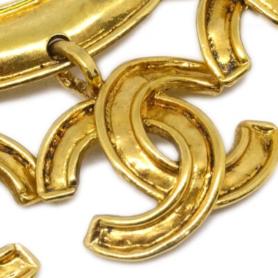Chanel Hoop Brooch Pin Gold 94P XX90391 | eBay