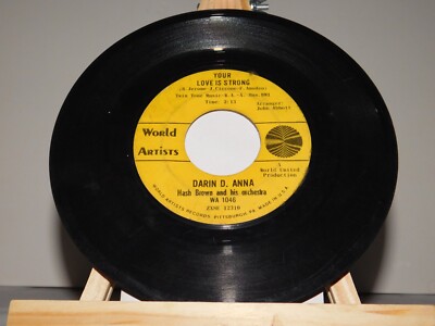 Darin D. Anna With Hash Brown - Your Love Is Strong / Bimbo 45 RPM Record