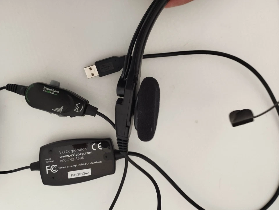 Micro Casque Filaires Amplifi VXI USB Translator Parrot BMIC ANALOG sur PC Phone - Image 3 of 3
