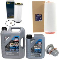 MotoröL Filter Set 5W-30 6 Liter + ÖLablassschraube FüR BMW 1Er 3Er E46 5Er 520D