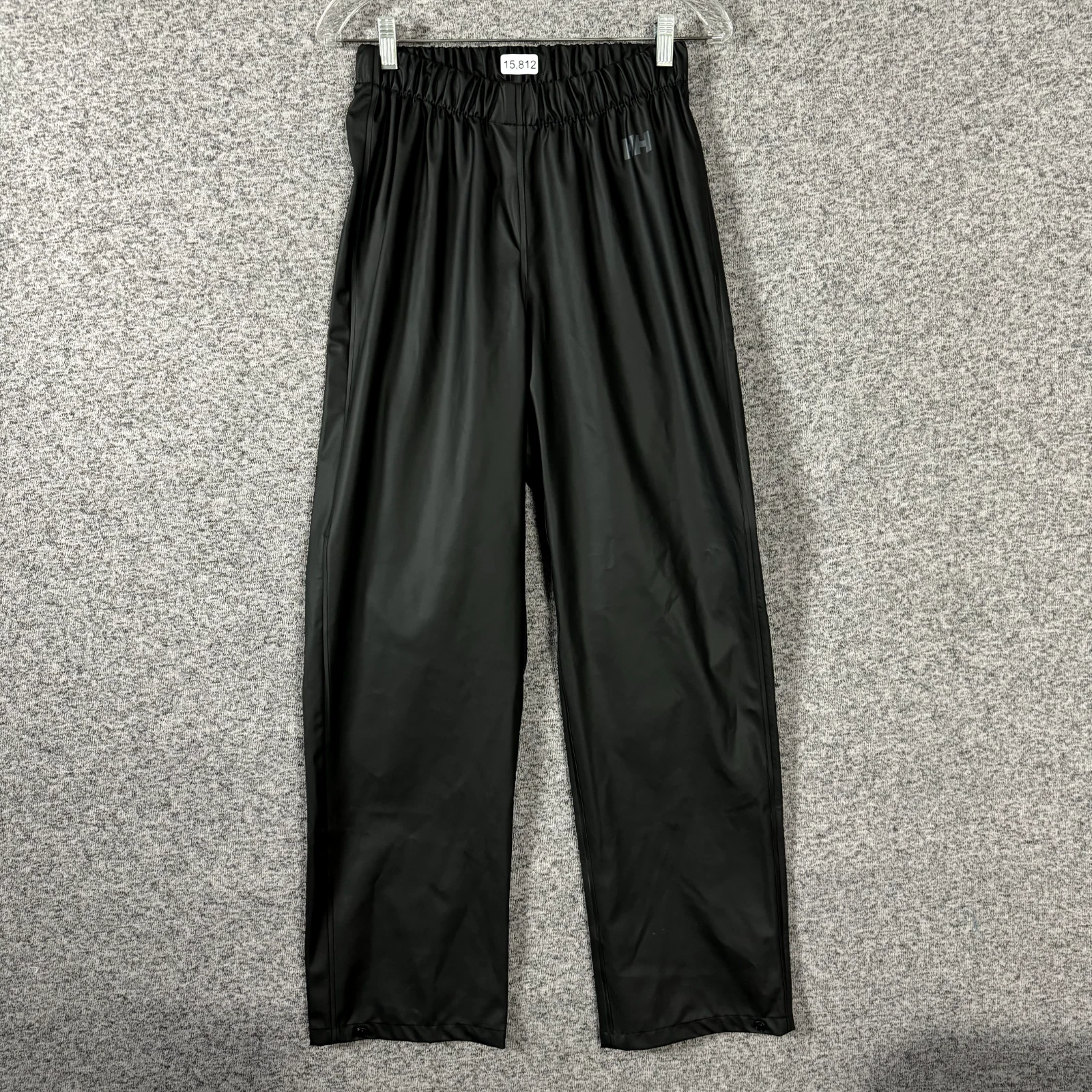 Hally Hansen Men's Size Medium Black Voss Windproof Rain Pants
