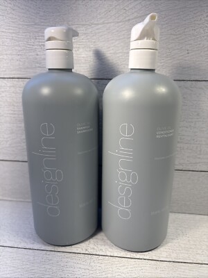 Designline Olive Oil Shampoo & Conditioner Revitallisant Color Safe 33.8 Fl. oz