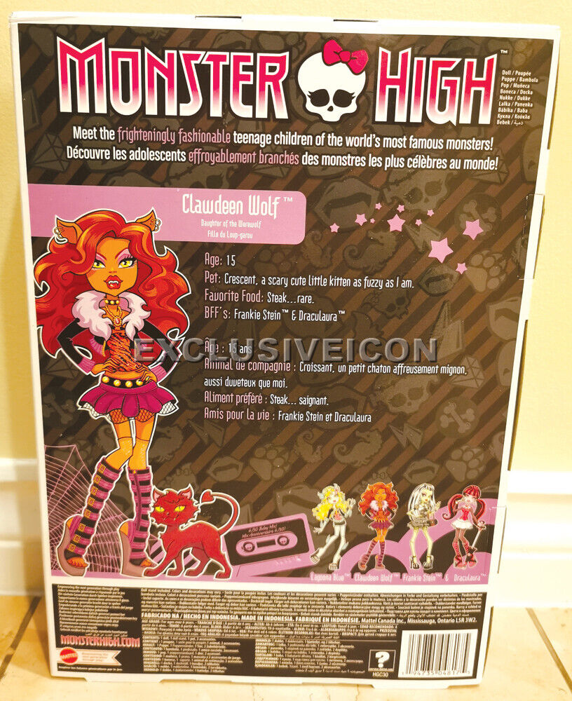 Boneca Monster High Frankie Stein Boo-original 2022 MATTEL