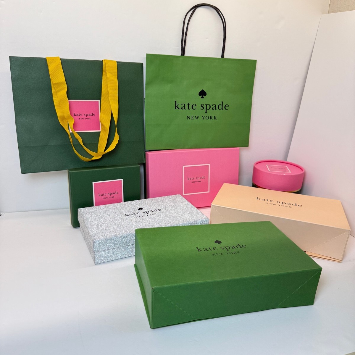 Kate Spade Empty Gift Box For Jewelry Bifold Wallets Small Purse