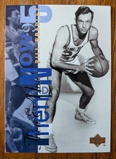 BILL BRADLEY, 1995 UPPER DECK THEN AND NOW #356, KNICKS, U.S. SENATOR