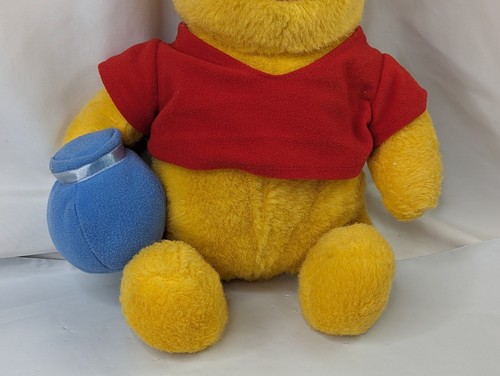 Mattel Winnie the Pooh Plush Blue Honey Pot 13 Inch Stuffed Animal Toy - Picture 3 of 6