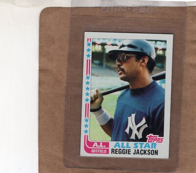 1982 Topps Reggie Jackson All Star New York Yankees #551  NrMt