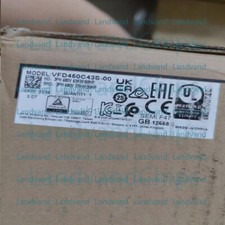 VFD450C43S-00 DELTA VFD Inverter Frequency converter 45kw 60HP 3Phase AC380-480V