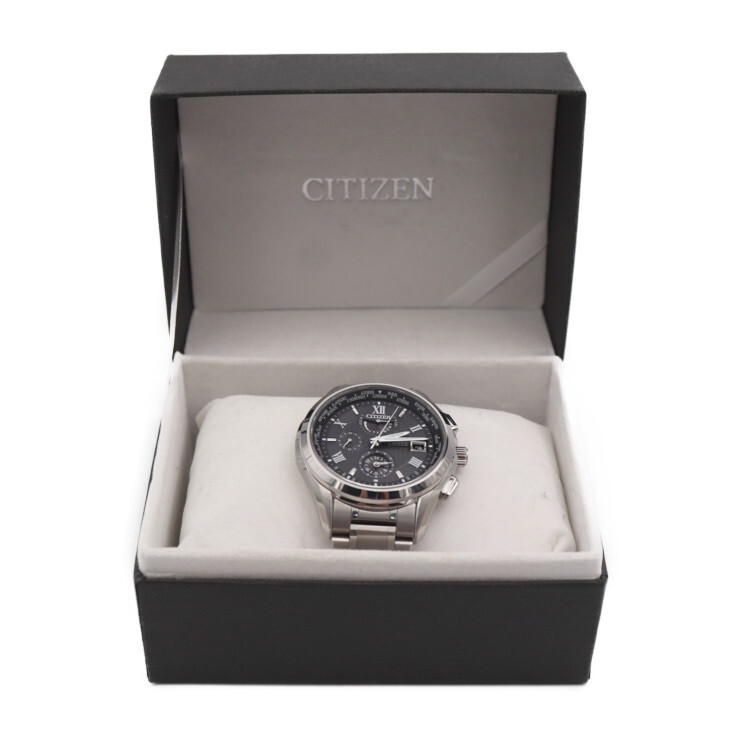 時計 CITIZEN EXCEED AT9110-58E H820-T023916 CITIZEN Watches AT9110-58E EXCEED Eco Drive Solar Powered Radio
