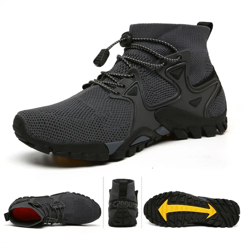 Sneaker da uomo scarpe da trekking scarpe da trekking sneaker sabbia outdoor scarpe per il tempo libero- - Foto 5 di 13