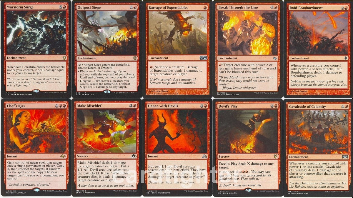 Custom Devil Tribal Commander EDH Deck - Zurzoth, Chaos Rider