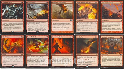 Custom Devil Tribal Commander EDH Deck - Zurzoth, Chaos Rider