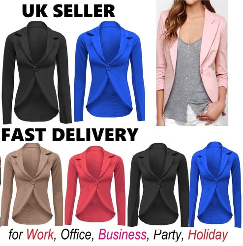 Womens Slim Fit Casual Smart Jersey 
