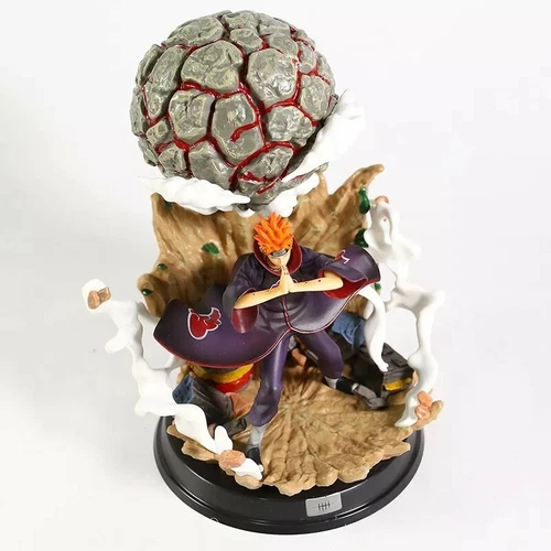 Naruto Shippuden Anime Model Deva Path Pain Yahiko GK Chibaku Tensei PVC Statue - Picture 5 of 6