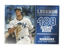 2018 Topps Blue Longball Legends Alex Rodriguez #LL-24