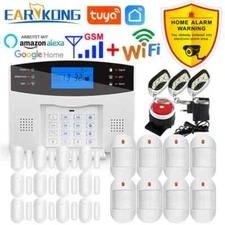 LOT Tuya WiFi Smart Home Alarm System GSM Security Burglar Host 433MHz Wireless