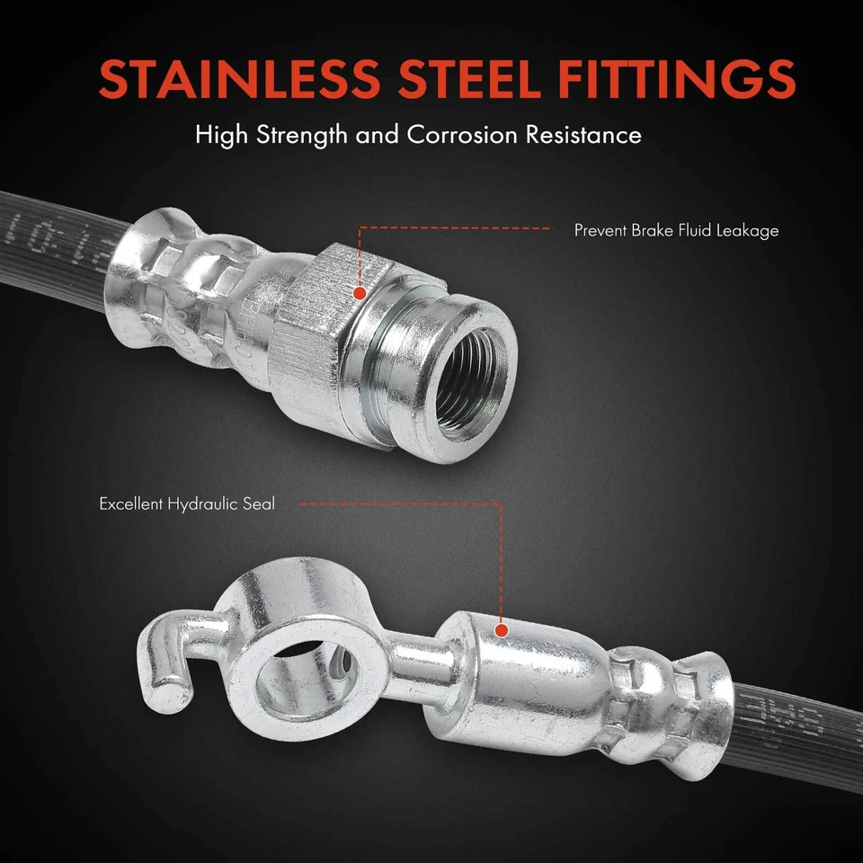 Гидравлический шланг переднего/заднего тормоза для Ford Escort Probe Mercury Tracer F4CZ2078A - Изображение 4 из 4