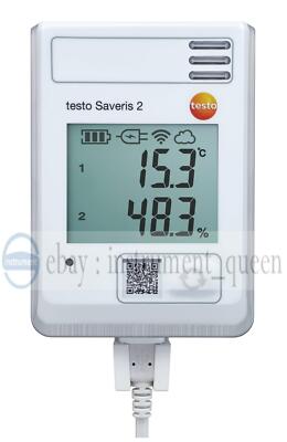 Testo 0572 2034 Saveris 2-H1 WiFi Data Logger Display integrated Tem/RH probe