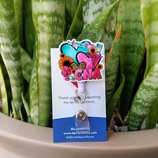 CNA Badge Reel Holder/ ID / Clip