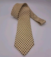 Cappuccino Golden Clasp Men's Necktie. Color Is Perfect For Summer. Made In USA