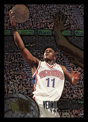 Vernon Maxwell #177 1995-96 Metal Philadelphia 76ers Basketball | eBay