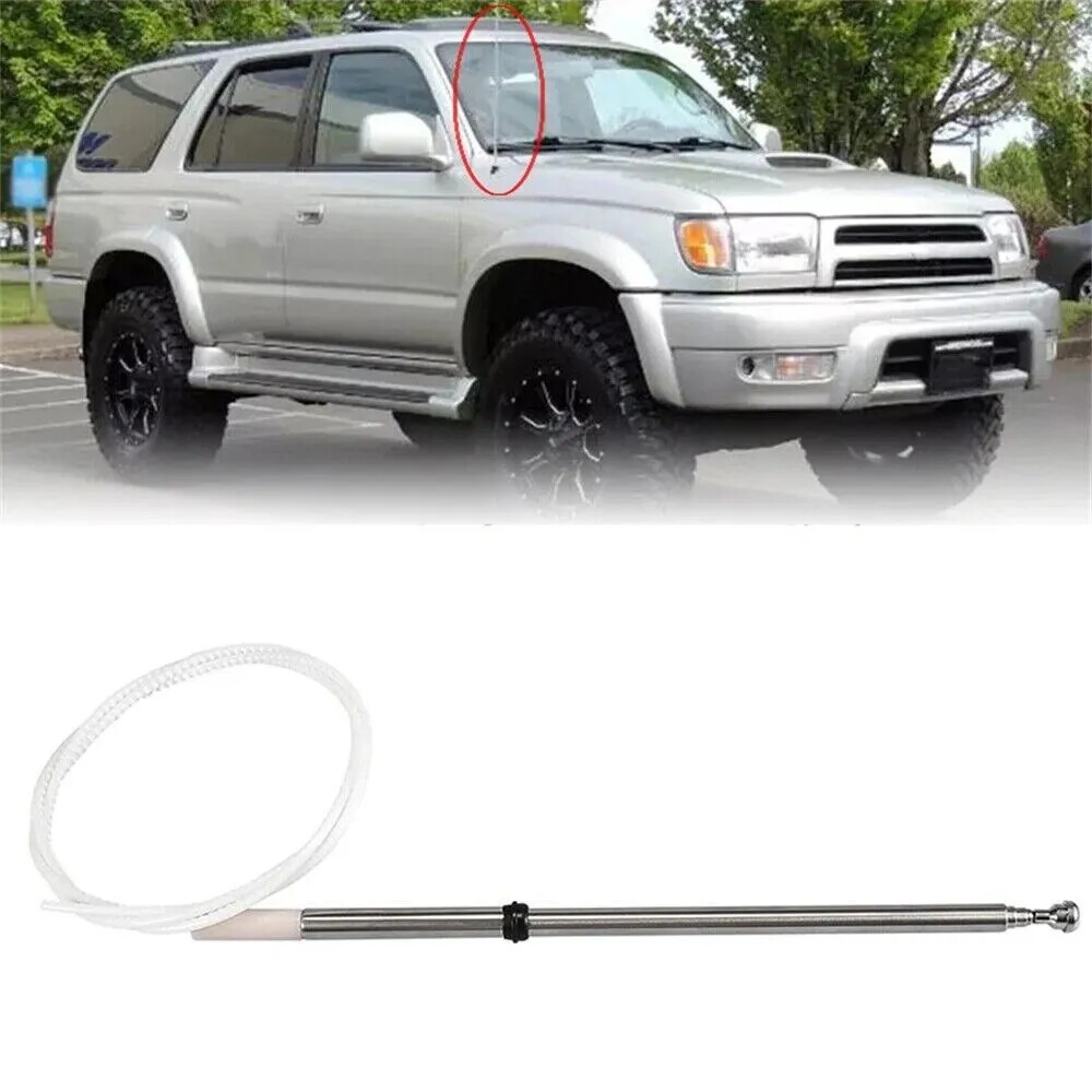 AM FM Radio Mast Cable Pole For Toyota 4Runner 96-02 86337-35111 Stainless Steel