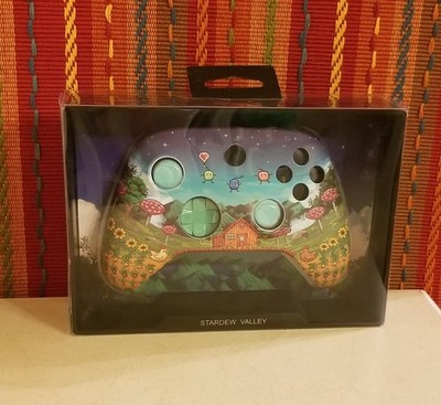 Framed Stardew Valley Candy Con Controller Face Plate Cover & Buttons - New NIB