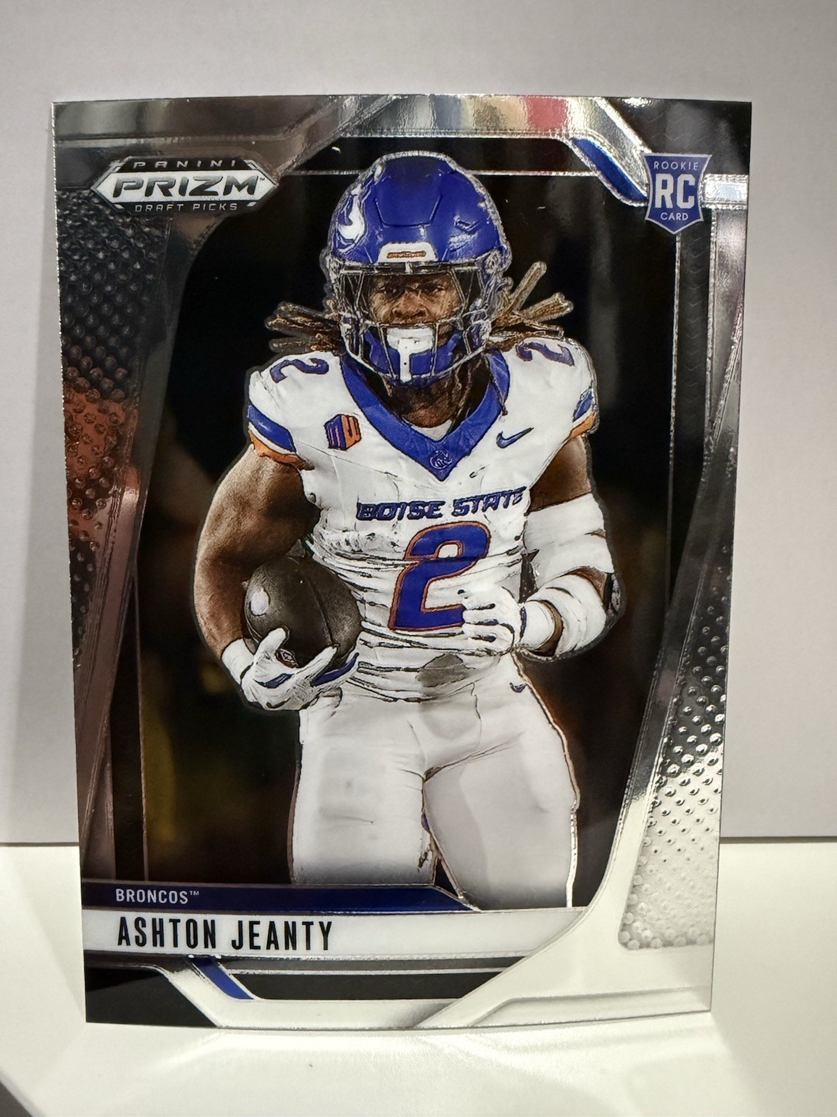 Ashton Jeanty 2025 Prizm Draft Picks RC Base #13 - Raiders / Boise State