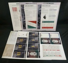 Warhammer White Dwarf Bunker Cards Lot 40k Age of Sigmar Mission 1 & 5 New Cards