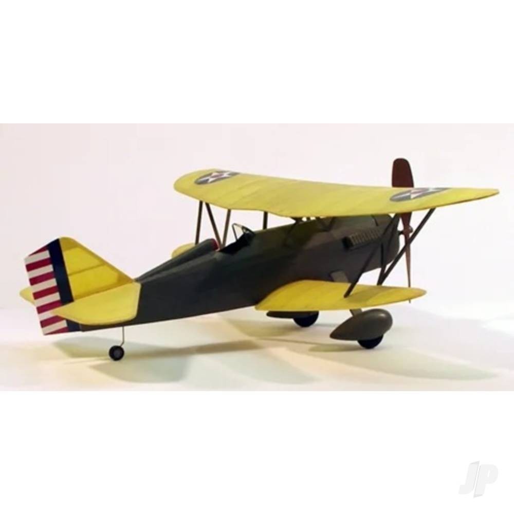 Curtiss P-6E Hawk Balsa Wood Model Aircraft Kit 17 5"" Wingspan  DUMAS 5500834