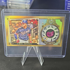 Topps 2022 Gypsy Queen GQ Gems Minis Insert Juan Soto Nationals GGM-29