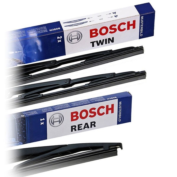 Bosch Twin Scheibenwischer +Heckwischer FÜR Nissan Prairie PRO M11 92-94-image