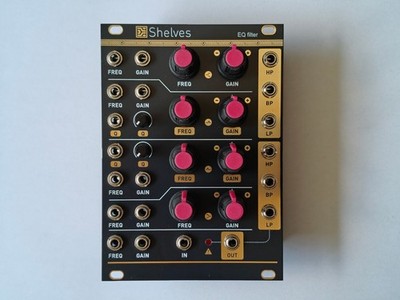 Mutable Instruments Shelves Mk.2 Clone Eurorack Modular Synth EQ Filter