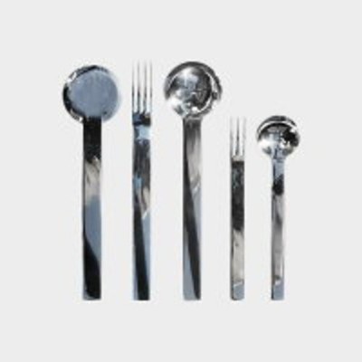 Takenobu Igarashi TI-1 Cutlery Set Mirror 5pcs Tsubame Sanjo Japan MoMA Design