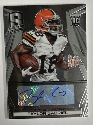 2014 Panini Spectra Taylor Gabriel Rookie RC Auto 101/149