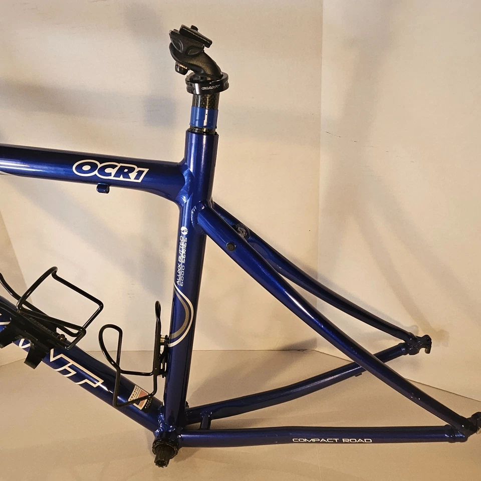 Cuadro de horquilla de fibra de carbono para bicicleta de carretera Giant OCR 1 Aluxx Butted serie 6000 16 pulgadas 41c Foto 4 de 4