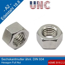 UNC Écrou Hexagonal ASME