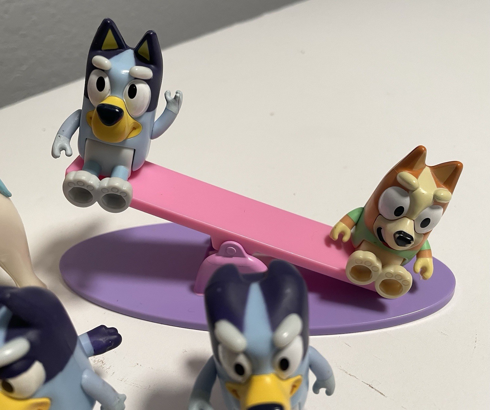 Bluey Figure Lot + Swing Seesaw Scooter Unicorn Grannies & More!