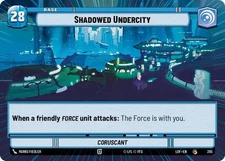 Shadowed Undercity | Force Token (Hyperspace) [LOF] Star Wars