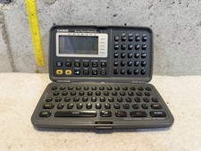 CASIO SF-5300 BOSS Vintage Digital Diary Organizer PDA W/ Manual  New Batteries