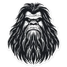 Bigfoot Sasquatch - Vinyl Decal Sticker - Car Window Laptop - ebn9789