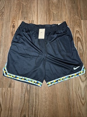 Nike DNA Dri-FIT Men's Athletic Basketball Shorts Black Multicolor XL HV3537-010