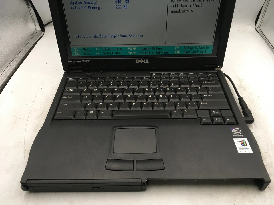 DELL INSPIRON 3500 - BOOTS TO BIOS - INTEL PENTIUM II - 256MB RAM -READ DESC- BB - Image 3 of 4