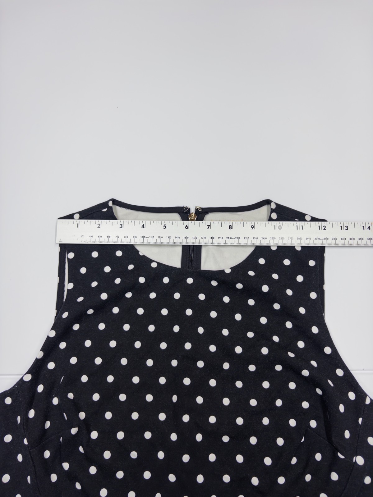 Kate Spade New York Women's Dress Polka Dot Ponte Fit Black - Size 4 thumbnail 10