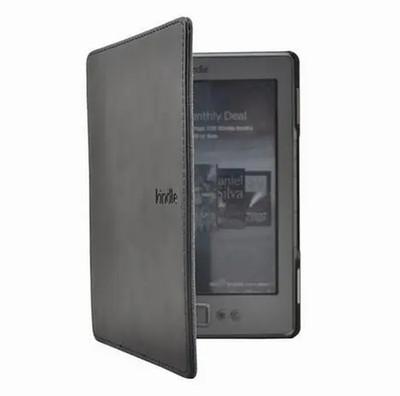 1PC Leather Cover Case  4/5 E-Book Reader 6'' Inch (Not Fit for Kindle Touch)