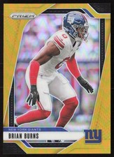 Brian Burns 2024 Panini Prizm Gold #/10 #217 New York Giants