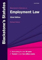 Richard Kidner - Blackstone's Statutes On Employment Law - Paperba - H245Z