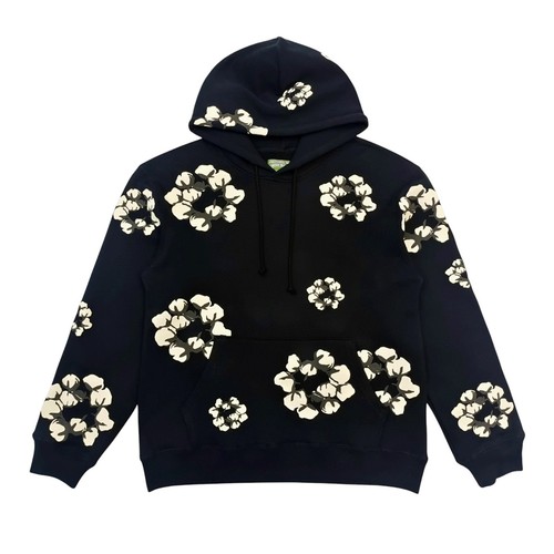 Denim Tears x CPFM Cactus Tears Wreath Pullover Hoodie Black